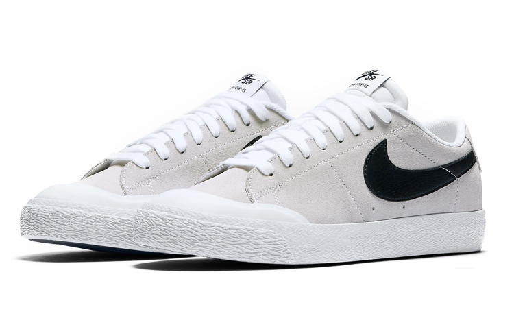 Кеды Nike Blazer XT (серо-белые) — 山峰白/白色/橡皮浅褐/黑 — фото 3