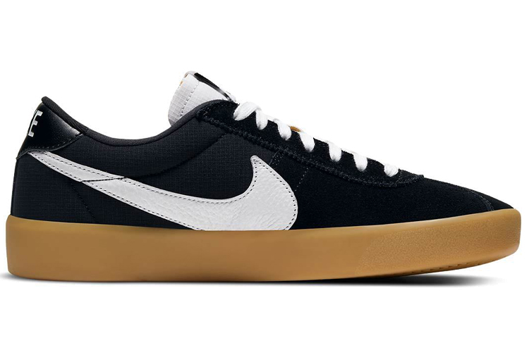 Кеды Nike SB Bruin React (бело-черные) — Белый / чёрный — фото 2