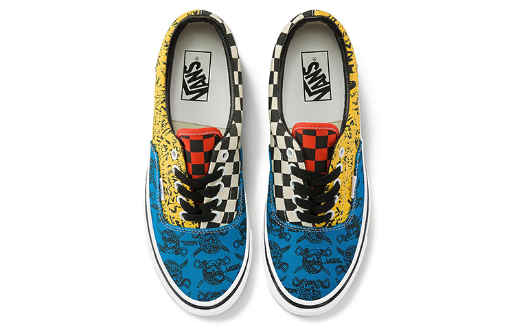 Кеды Vans Style 95 (сине-желтые) — фото 4