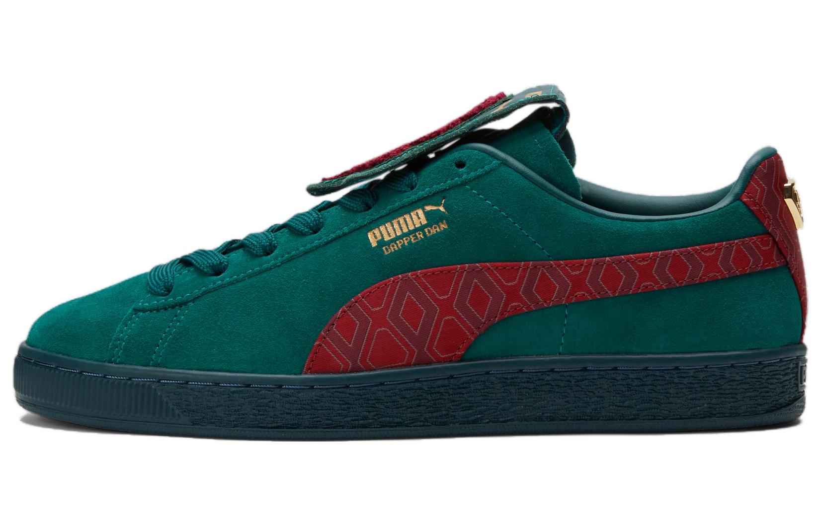 PUMA Dapper Dan X Suede 'Jacquard Print Varsity Green'