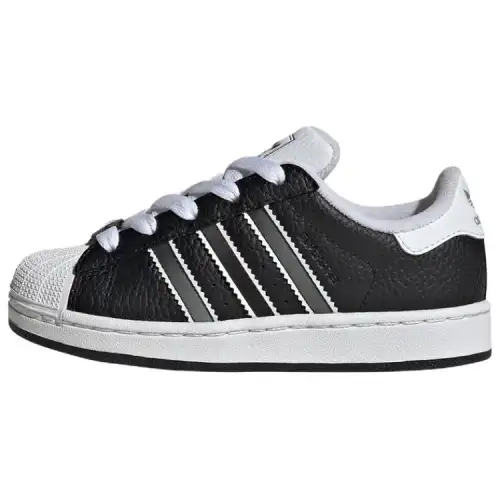 Superstar Adidas Originals 2 'Black Lenticular Stripes' Women's