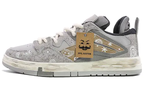 Li Ning Wave Pro Low top Skateboard Shoes Women's Microcrystalline Gray