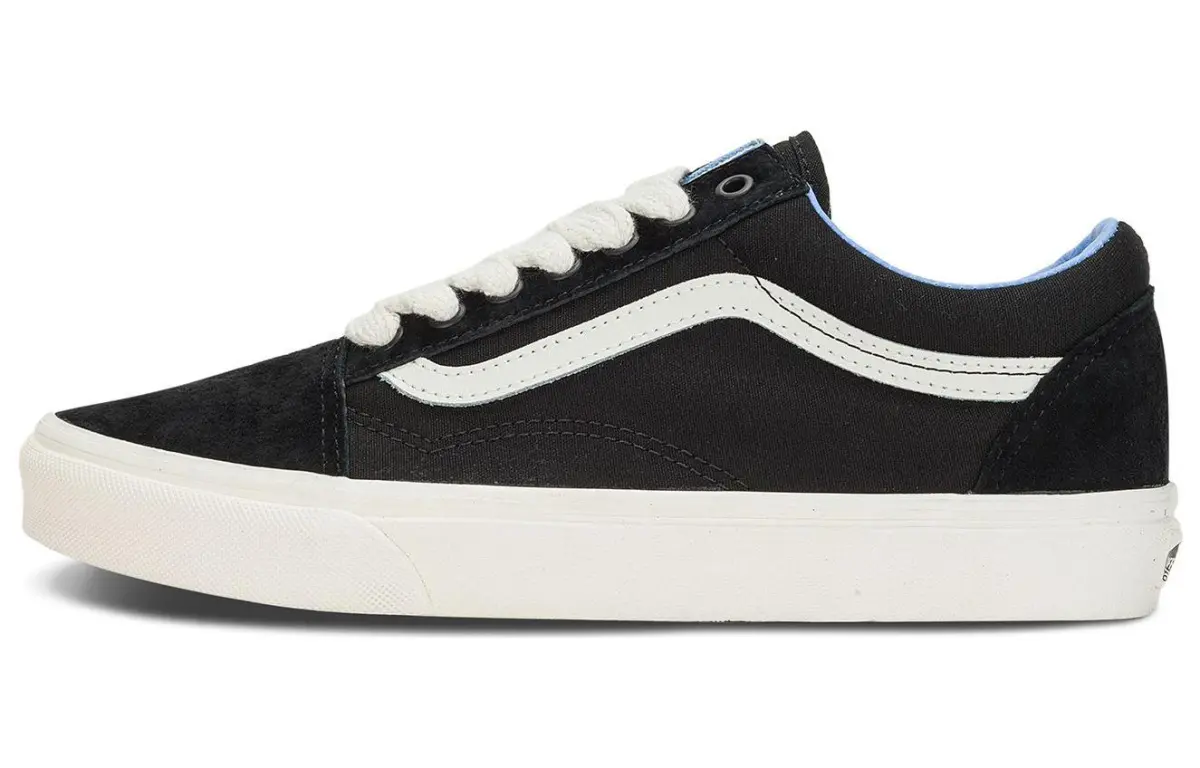 Old Skool Vans 'Oversized Lace - Black Light Blue'