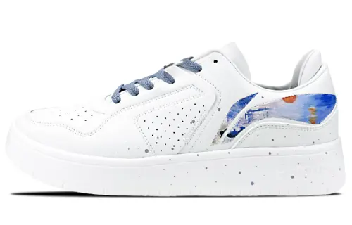 Li Ning Street Player Low top Skateboard Shoes Women's White Purple