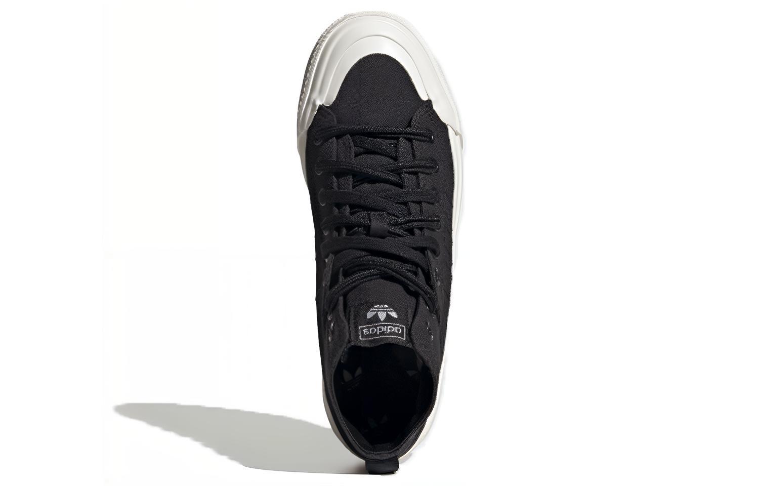 Кеды adidas originals Nizza Hi DL Hi Dl (черный) — Чёрный — фото 5