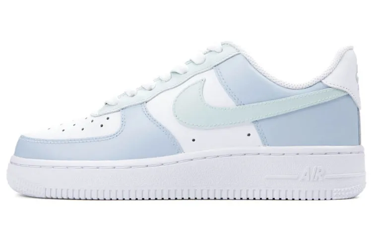 Nike Air Force 1 Air Force 1 Low top Skateboard Shoes Women's Blue Green White