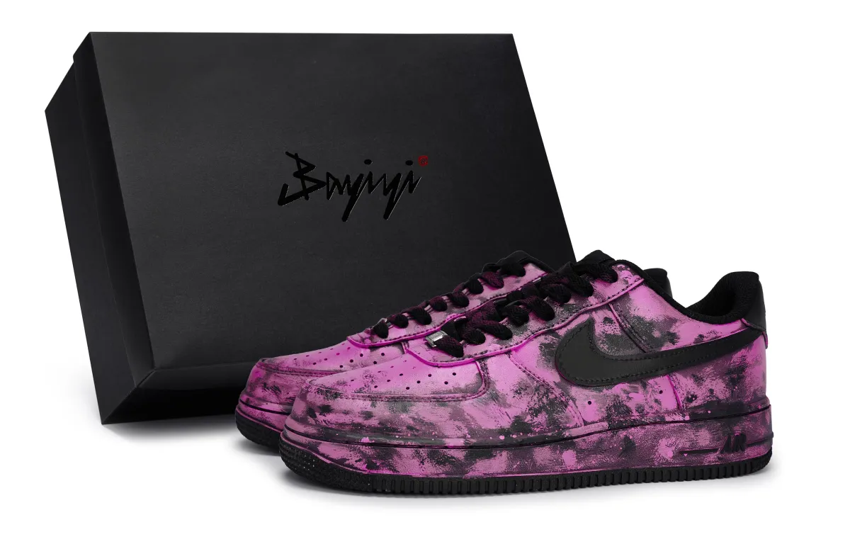 Nike Air Force 1 Slip Resistant Abrasion Resistant Slip Resistant Abrasion Resistant Low top Skateboard Shoes Unisex