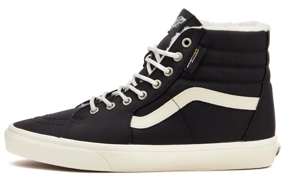 Vans SK8 Hi Cordura Sherpa 'Black White'