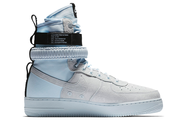 Мужские кроссовки Nike Air Force 1 Blue Tint OG (синие) — Синий — фото 2