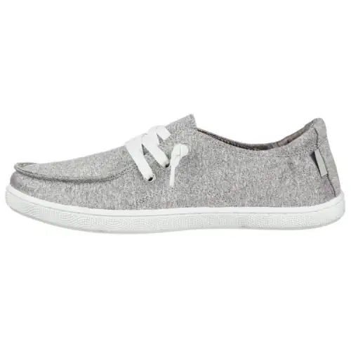 Skechers Bob's Low top Skateboard Shoes Women's Gray White