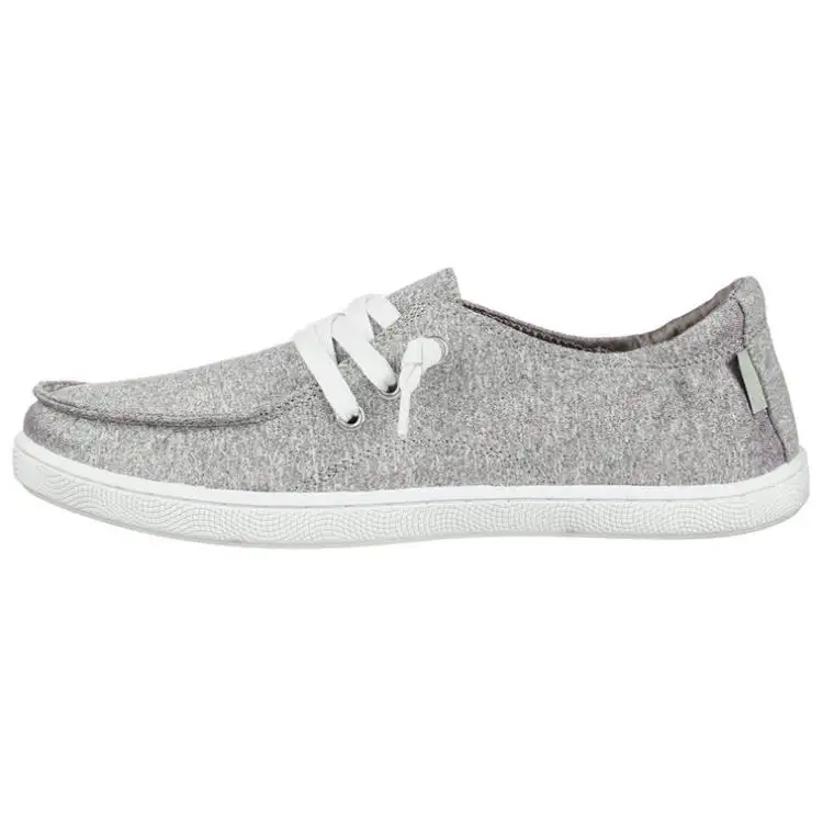 Skechers Bob's Low top Skateboard Shoes Women's Gray White