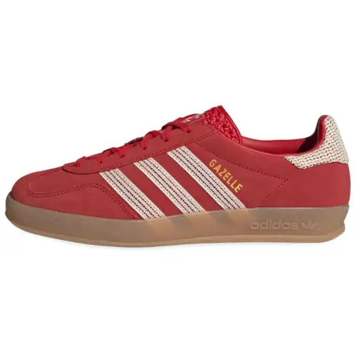 Gazelle Wmns Adidas Originals Indoor 'Crochet Pack - Scarlet' Women's