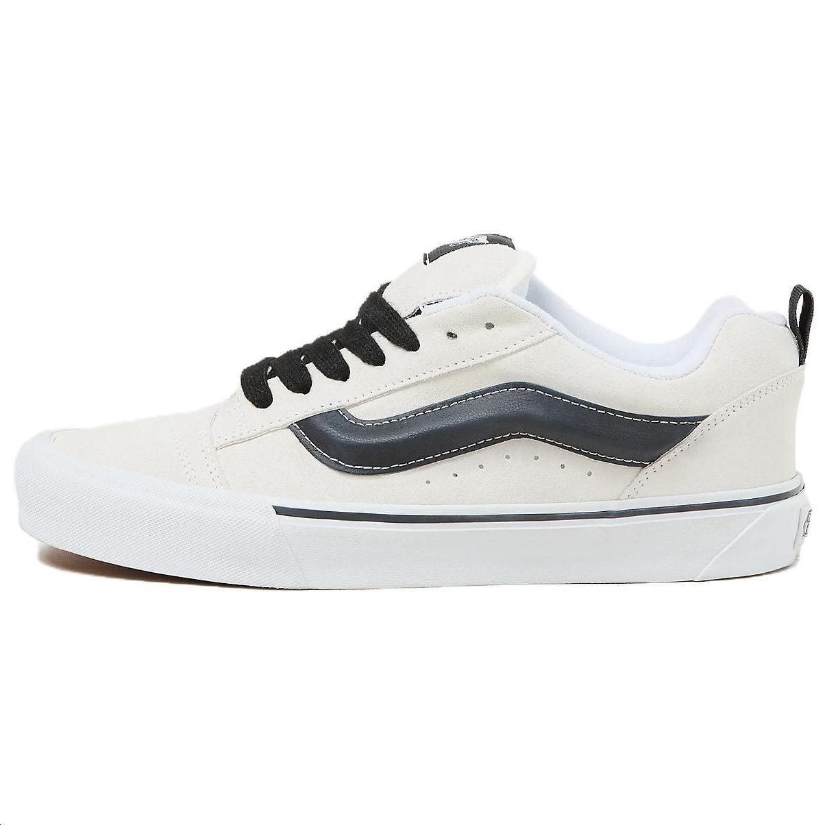 Кеды Vans Knu Skool (бежево-черные)