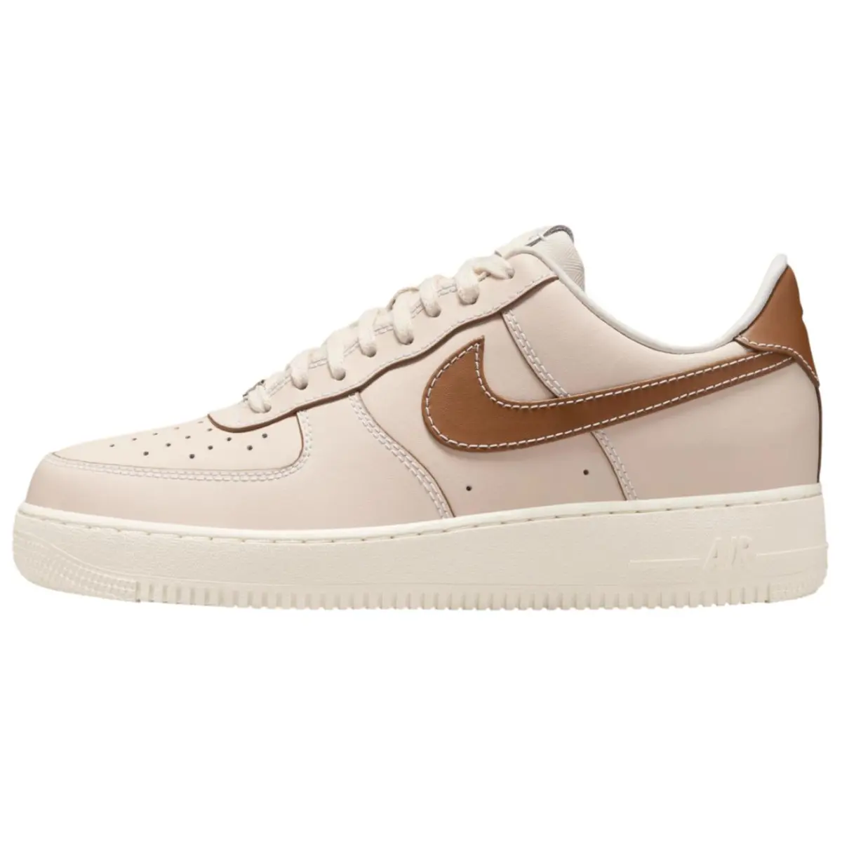 Nike Air Force 1 '07 Pearl White Pale Ivory Sail Light British Tan