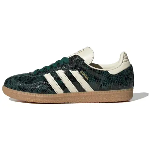 Samba Women's Adidas Originals Og 'Snakeskin Pack - Collegiate Green'