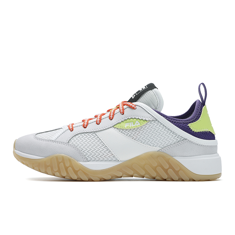 FILA DUNE FLOW Sandals Cushioning, Wear Resistant Low top Skateboard Shoes Women's White