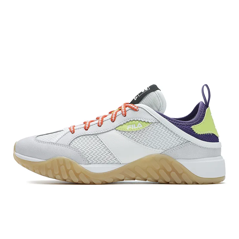 FILA DUNE FLOW Sandals Cushioning, Wear Resistant Low top Skateboard Shoes Women's White