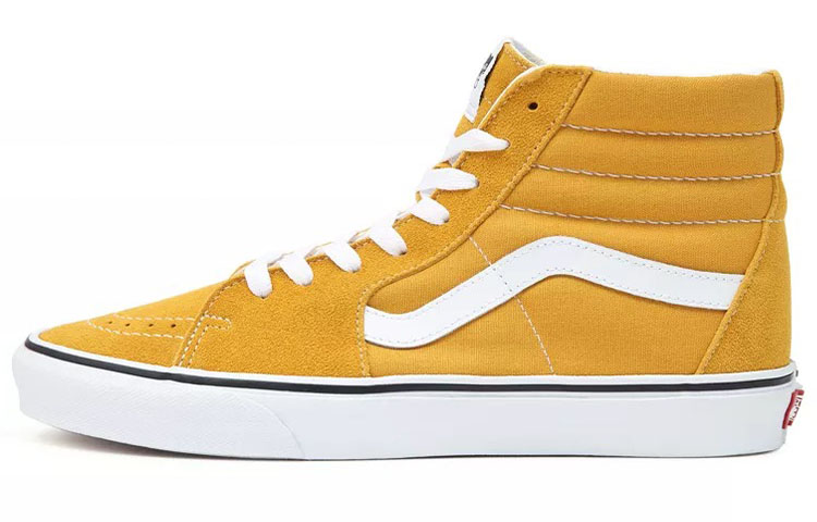 Кеды Vans SK8 (желто-белые)