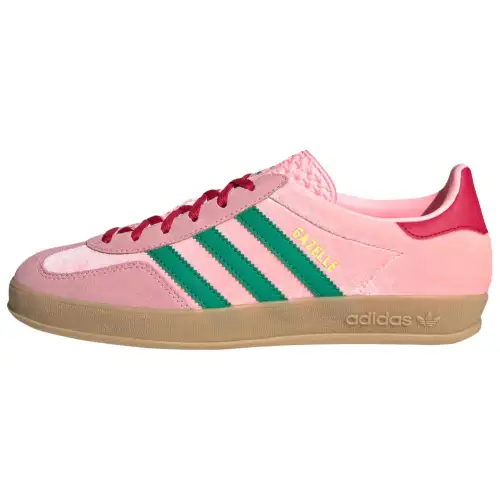 Gazelle Wmns Adidas Originals Indoor 'Glow Pink Court Green' Women's