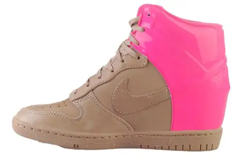 Nike Dunk Sky High Vt Vachetta Tan Pink Flash Women's