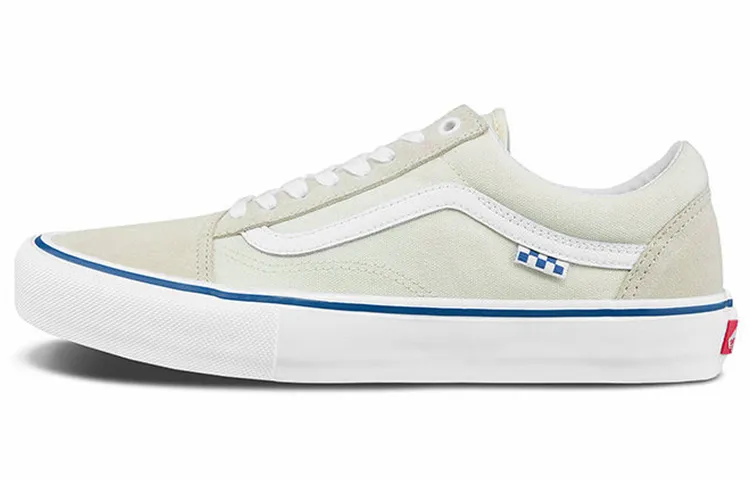 Old Skool Skate Vans 'Checkerboard - Off White'
