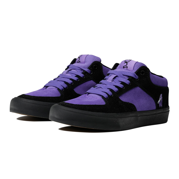 GOLUCK Coverage Thermal Slip Resistant Cushioning Abrasion Resistant Mid top Skateboard Shoes Unisex