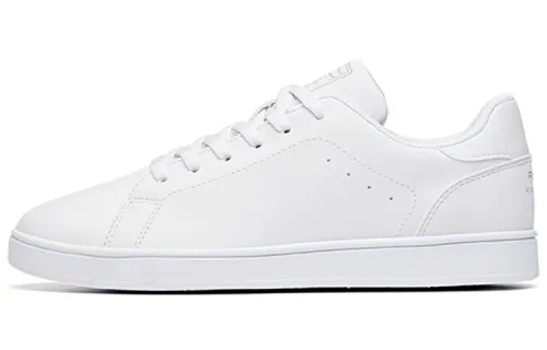 Anta Life Collection Synthetic Leather, Textile Slip Resistant Low top Skateboard Shoes Women's Anta White