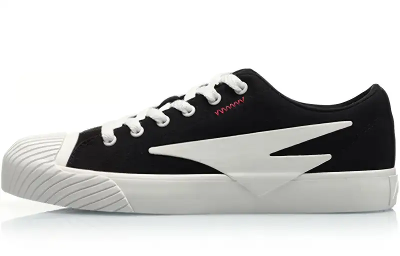 Li Ning Skateboard Shoes Unisex Standard Black