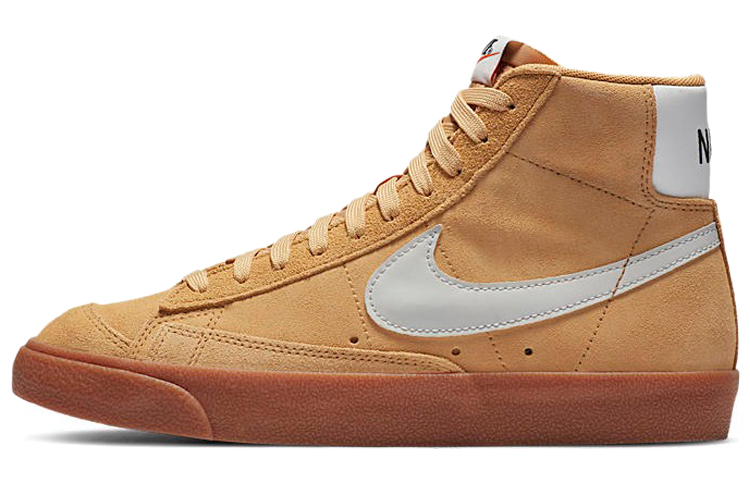 Женские ботинки Nike Blazer Mid 77 (коричневые)