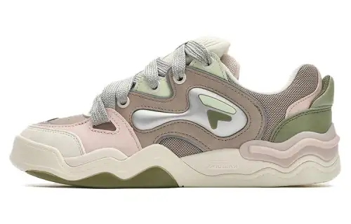 FILA FUSION KICKDX Low top Skateboard Shoes Women's Pink Khaki