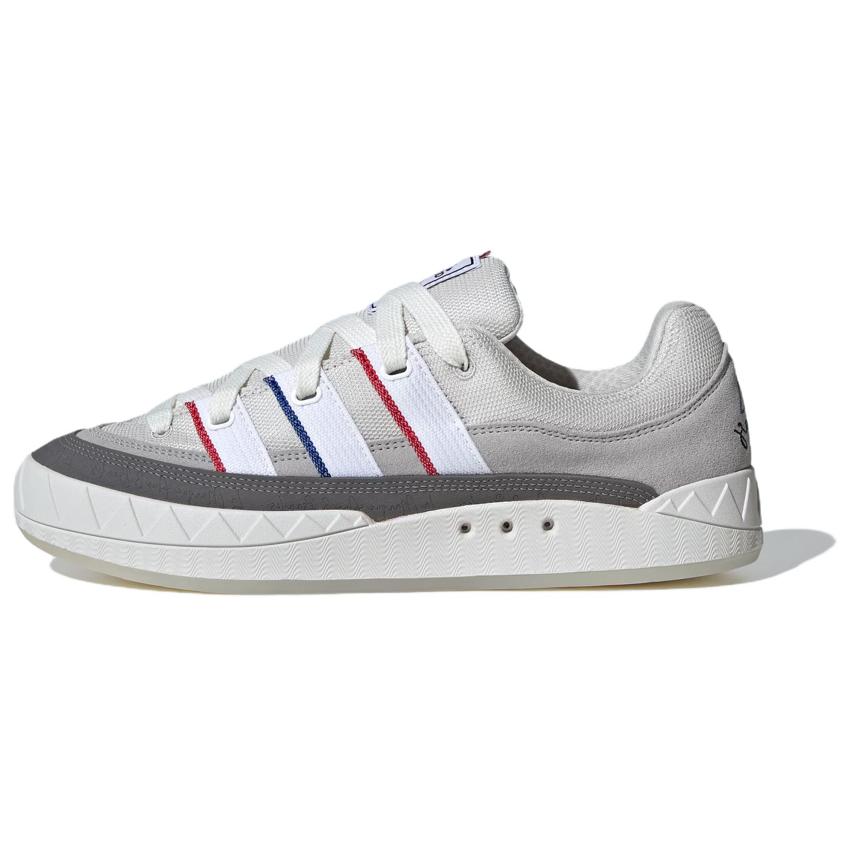 Кеды adidas originals Adimatic (серо-белые)