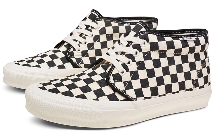 Кеды Vans Chukka Lx (черно-белые) — фото 2