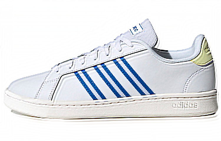 Мужские кеды adidas neo GRAND COURT (бело-синий) — фото 1