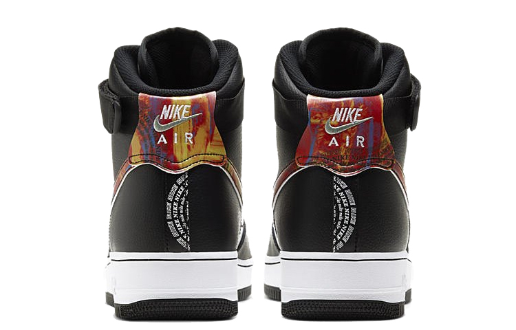 Унисекс кроссовки Nike Air Force 1 (бело-красный) — фото 4