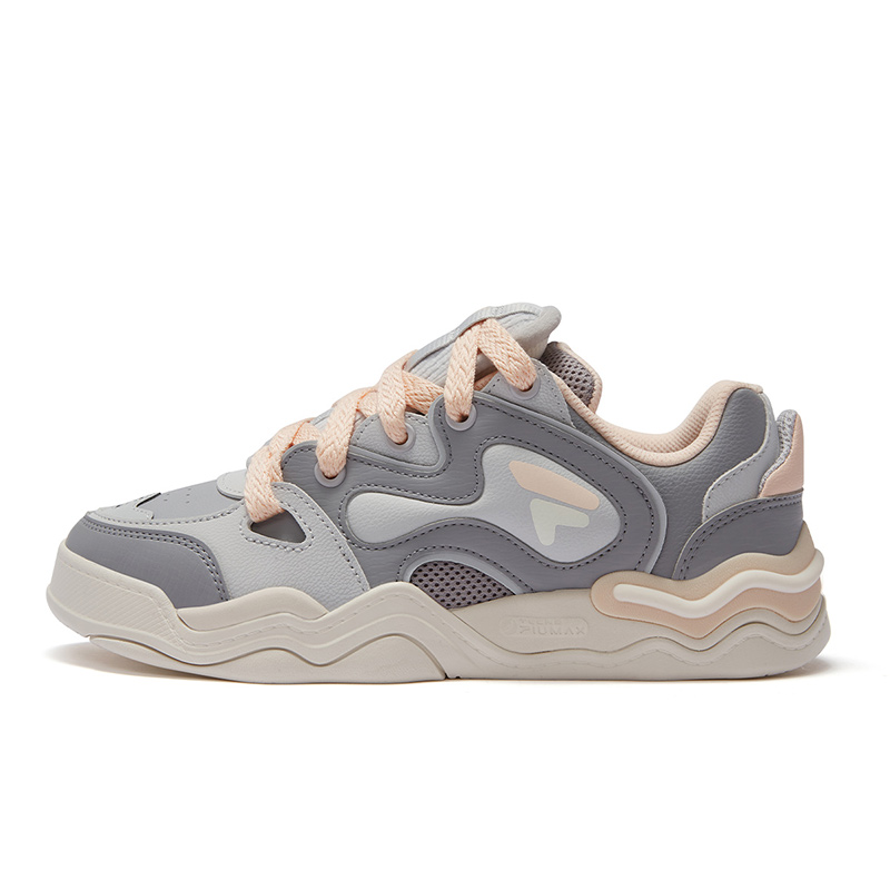 Женские кеды Fila FILA FUSION KICKDX (серо-белые)