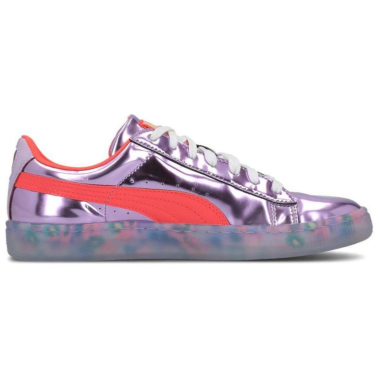 Женские кеды PUMA x Sophia Webster Basket Candy Princess (фиолетовые) — фото 2