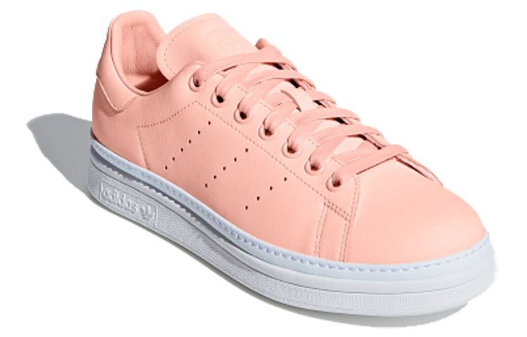 Женские кеды adidas originals STAN SMITH New Bold (розовые) — 珊瑚粉 — фото 3