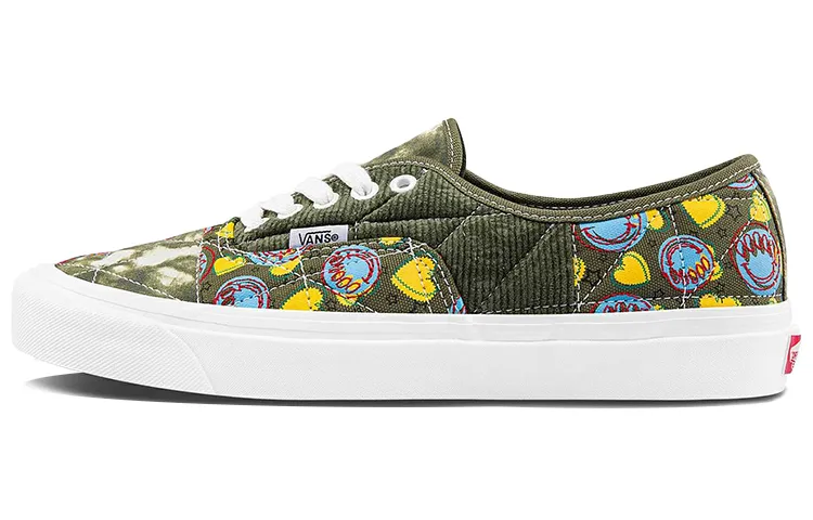 Vans Style 44 Anaheim Canvas Lightweight Abrasion Resistant Low top Skateboard Shoes Unisex Green