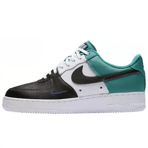 Nike Air Force 1 Low Comfortable Round Toe Thermal Coverage Low top Skateboard Shoes Unisex Green