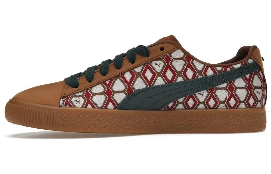 PUMA Clyde Low top Skateboard Shoes Unisex Brown