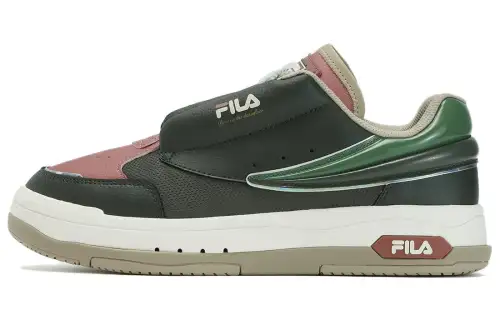 FILA 520 Comfortable Cushioning Low top Skateboard Shoes Men's Green White