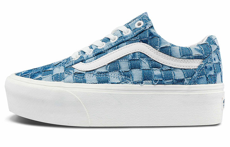 Old Skool Vans Stackform 'Woven Denim' Women's