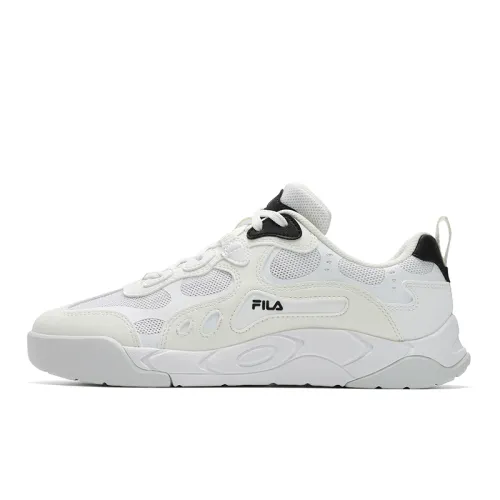 FILA STAR RHYTHM Star Rhythm Shoes Abrasion Resistant Breathable Low top Skateboard Shoes Women's White