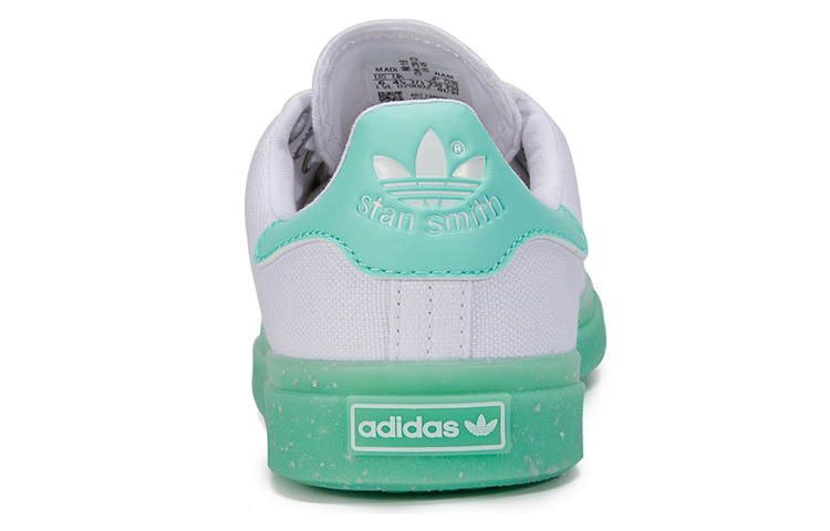 Женские кеды adidas originals StanSmith Vulc (бело-зеленые) — фото 6