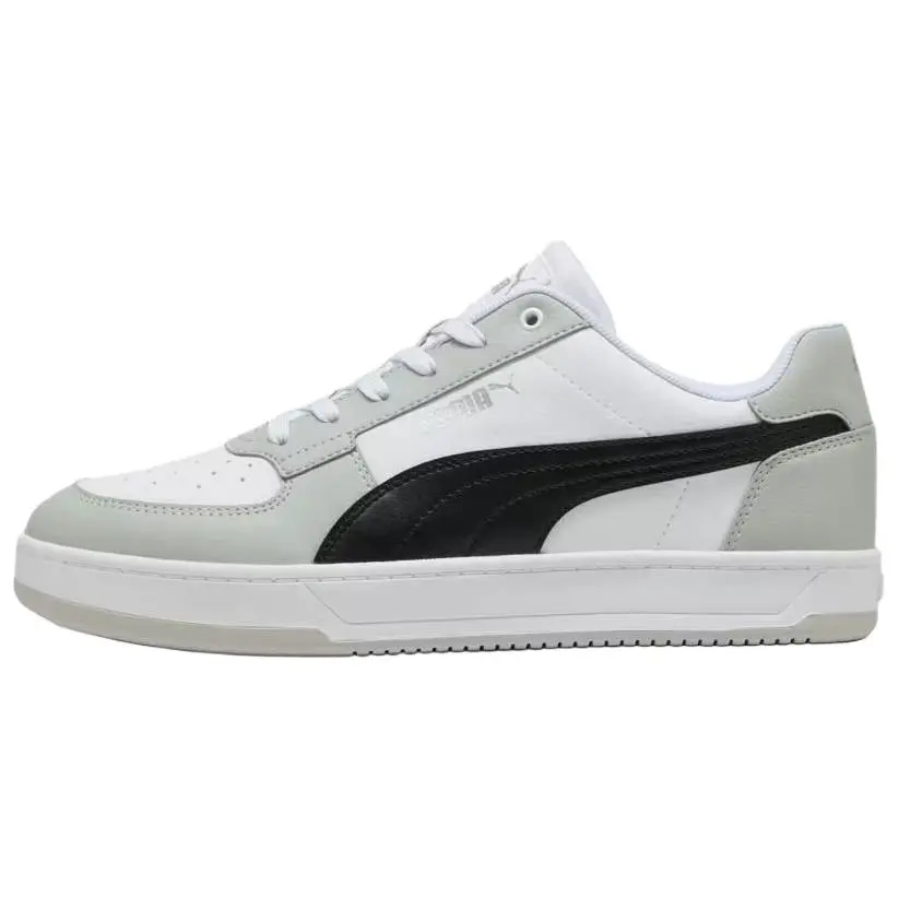 PUMA Caven 2.0 Abrasion Resistant Low top Skateboard Shoes Unisex White Black