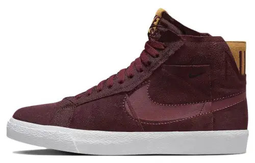 Nike Zoom Blazer Mid Premium Sb 'Maroon Patchwork'