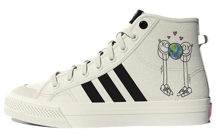 Nizza André Saraiva x Nizza Adidas Originals Hi Rf 'The World Needs Love'