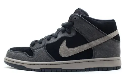 Nike Sb Dunk Mid Black Iron White