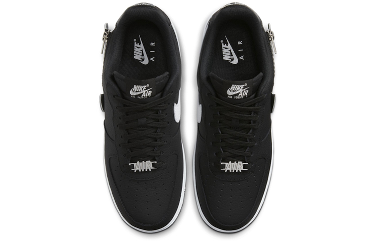 Кроссовки Nike Air Force 1 (черные) — фото 4