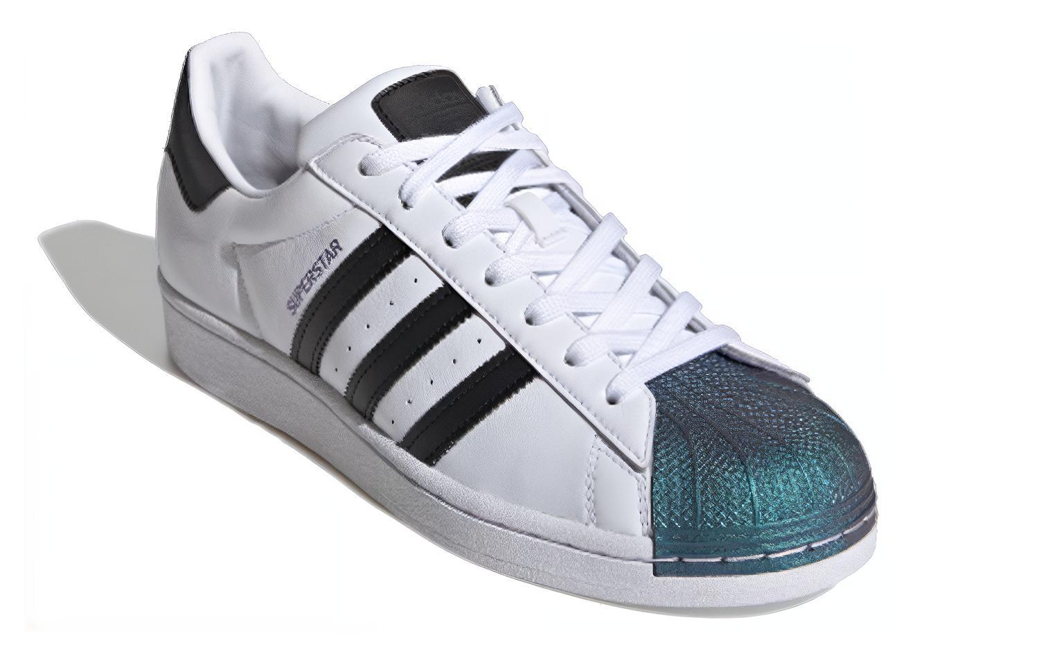 Кеды adidas originals SUPERSTAR (бело-черно-синий) — фото 3